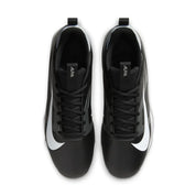 Men's Nike Alpha Menace 4 Shark FQ3875-001 Black White Football Cleats RHS7068