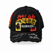 Men's Duaa Stone Hat Black Stonehat-Blk