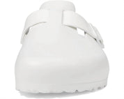 Women's Boston Eva Narrow Clogs In White
