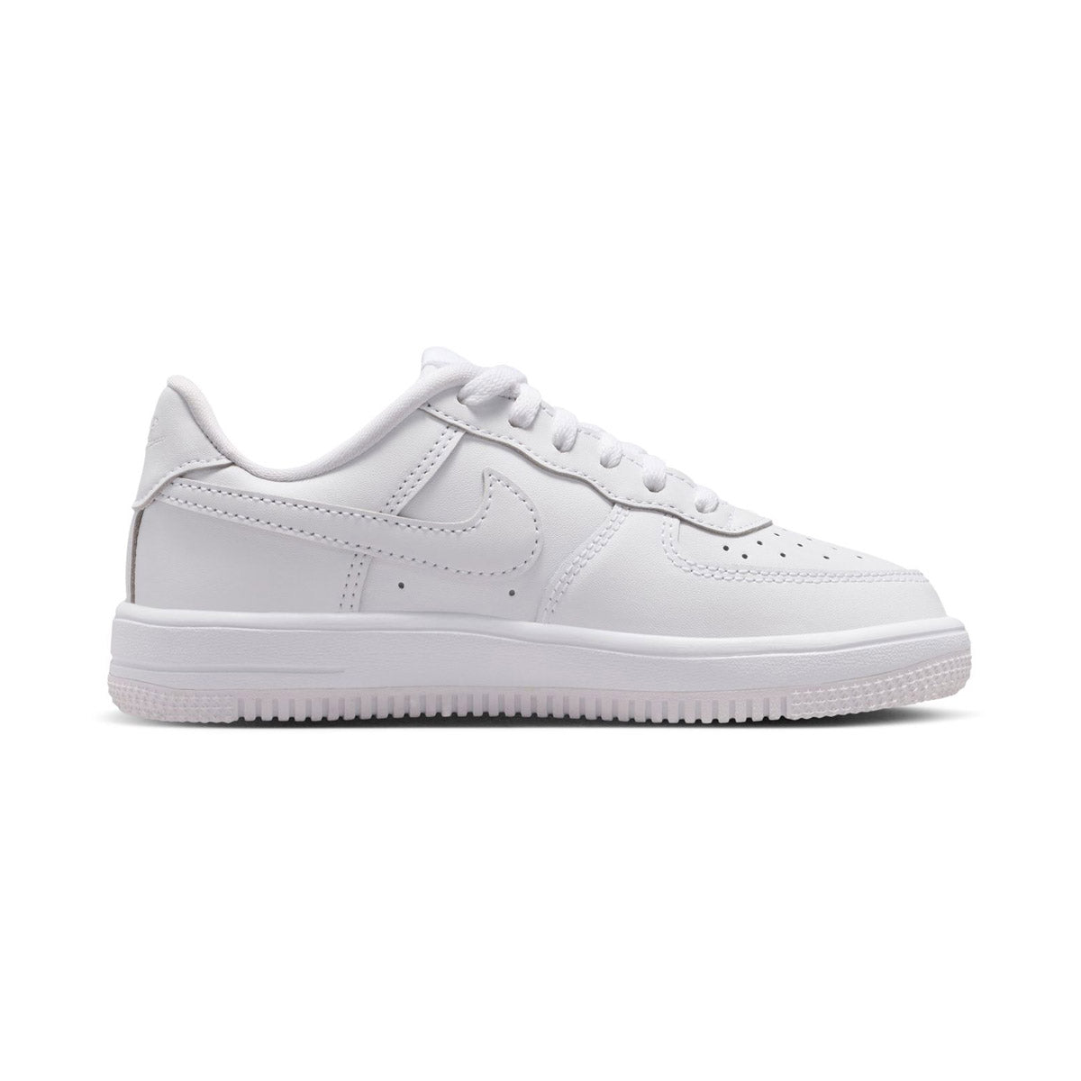 Boys Pre School Nike Force 1 Low_White/White-White-White