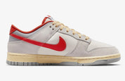Men's Nike Dunk Low 'Athletic Department' FJ5429-133 Sneaker Gray Red Casual Shoes