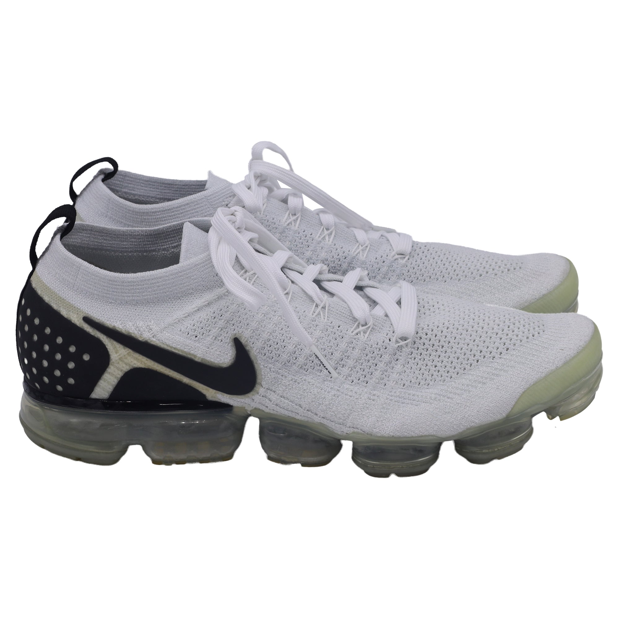 Nike Air VaporMax 2 Sneakers in White Synthetic