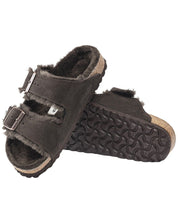 Birkenstock Arizona Shearling Suede Sandal