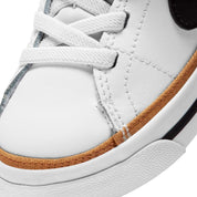 Toddler Nike Court Legacy White / Black / Desert Ochre DA5382-102