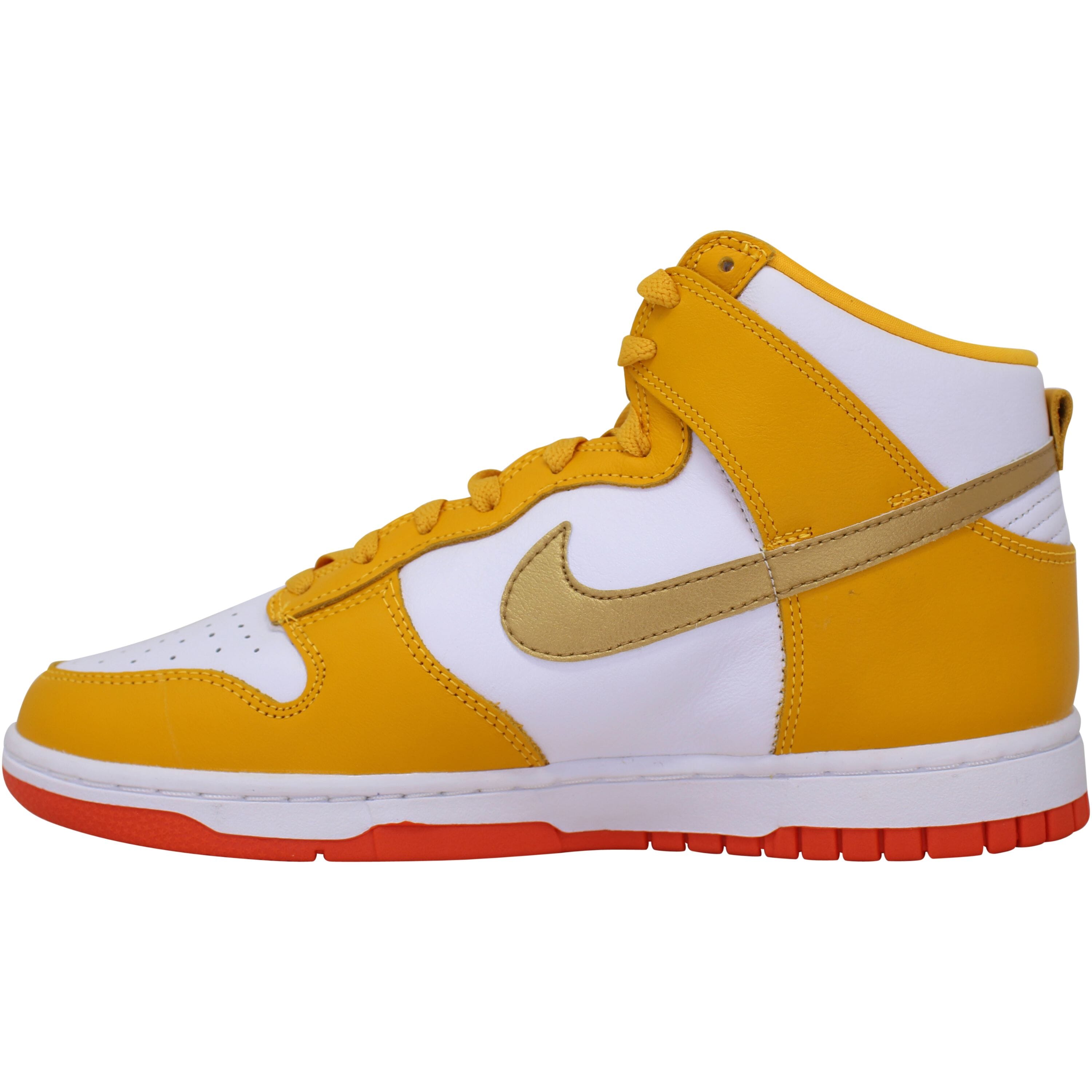 Nike Dunk High University Gold/Metallic Gold  DQ4691-700 Women's