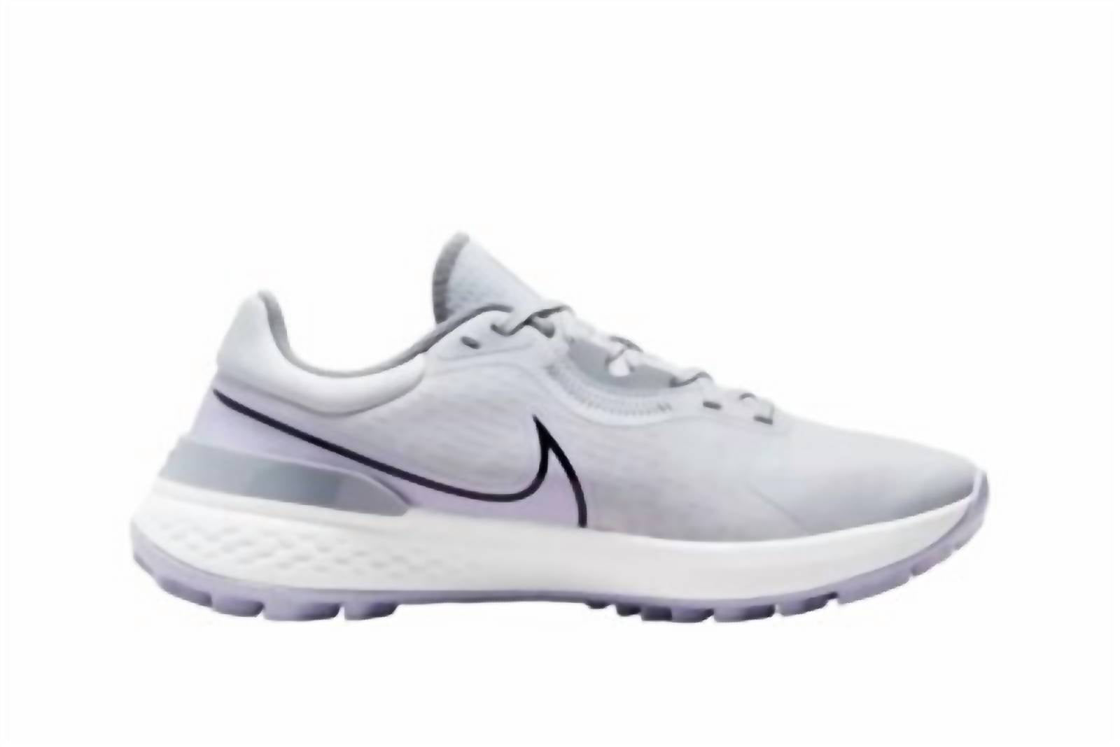 Men's Infinity Pro Two Spikeless Golf Shoes In Grey Purple