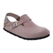 Women's Birkenstock Tokio II Suede Faded Purple 1028354