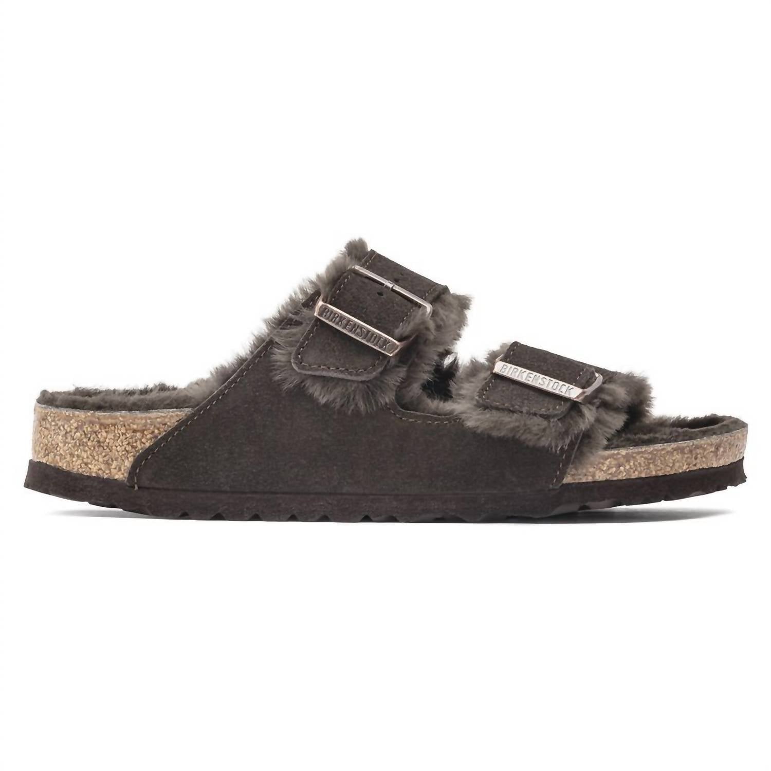 Women's Arizona Shearling Sandals In Mocha