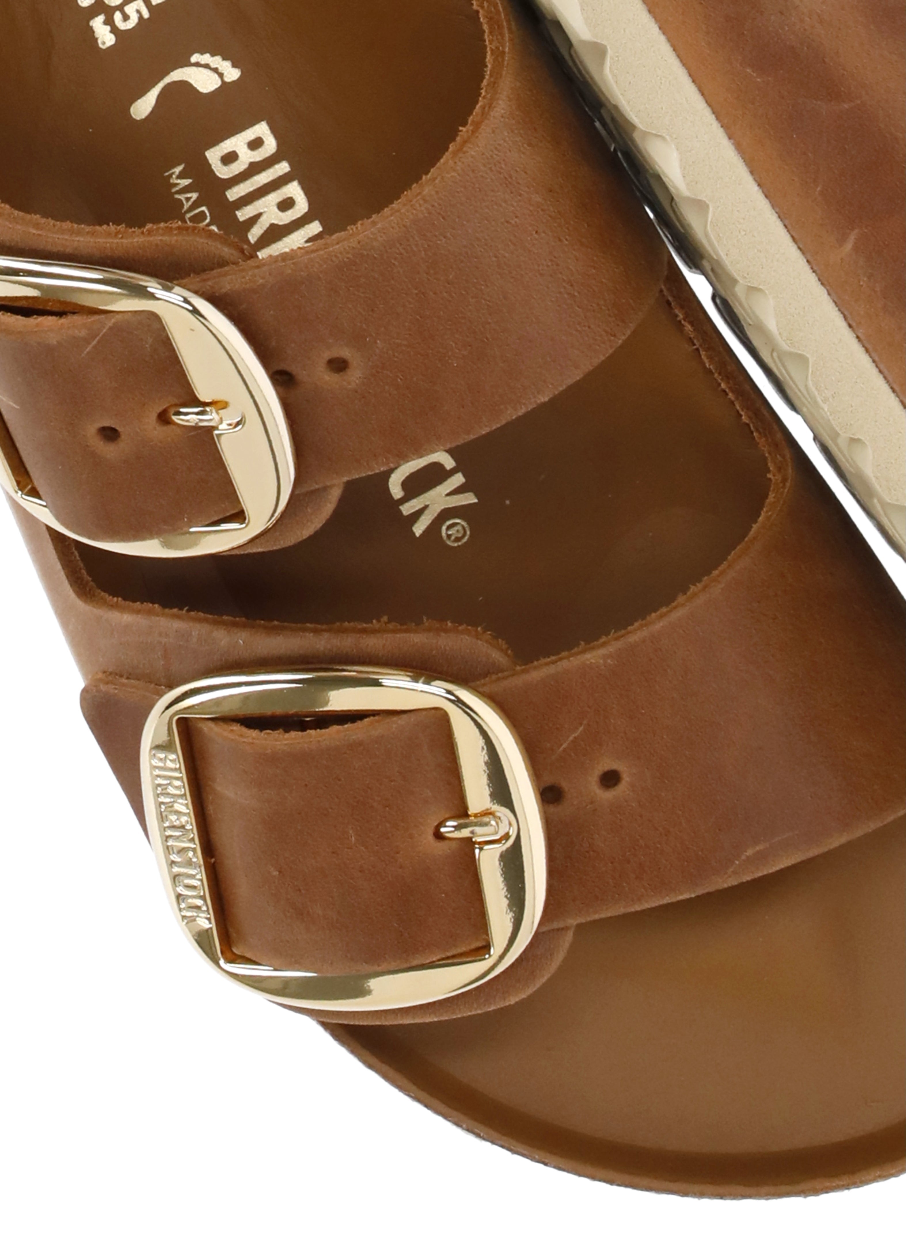 Brown Arizona Big Buckle Sandals