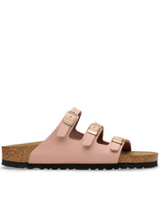 Florida Slip On Gold Buckle Sandals
