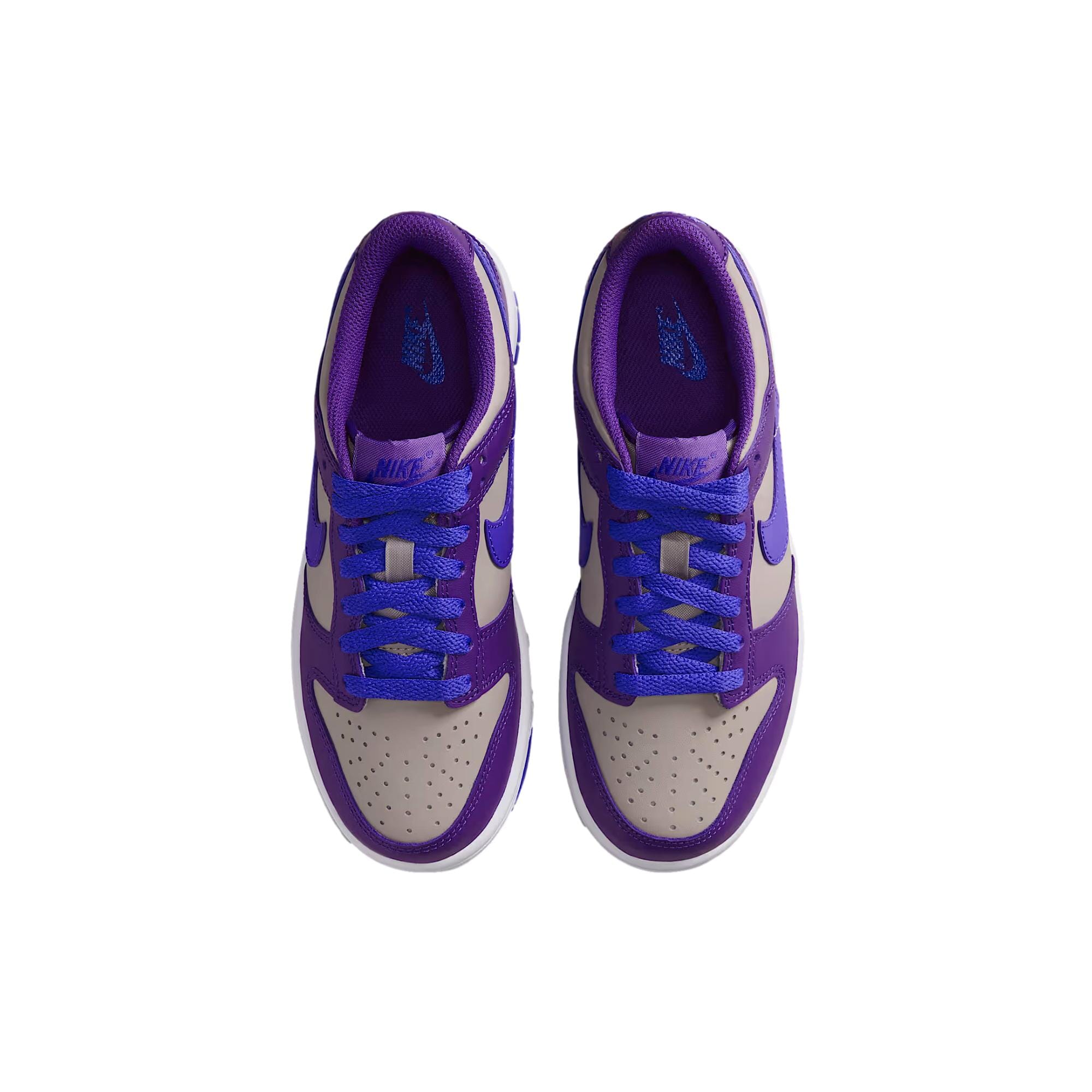 Grade-School Nike Dunk Low College Grey / Persian Violet FB9109-007