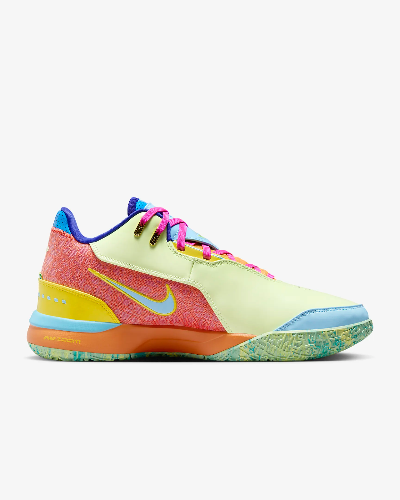 Men's Nike LeBron NXXT Gen AMPD IPS FZ7885-500 Sneaker Multi Basketball Shoe FD586 (Multicolor,11)
