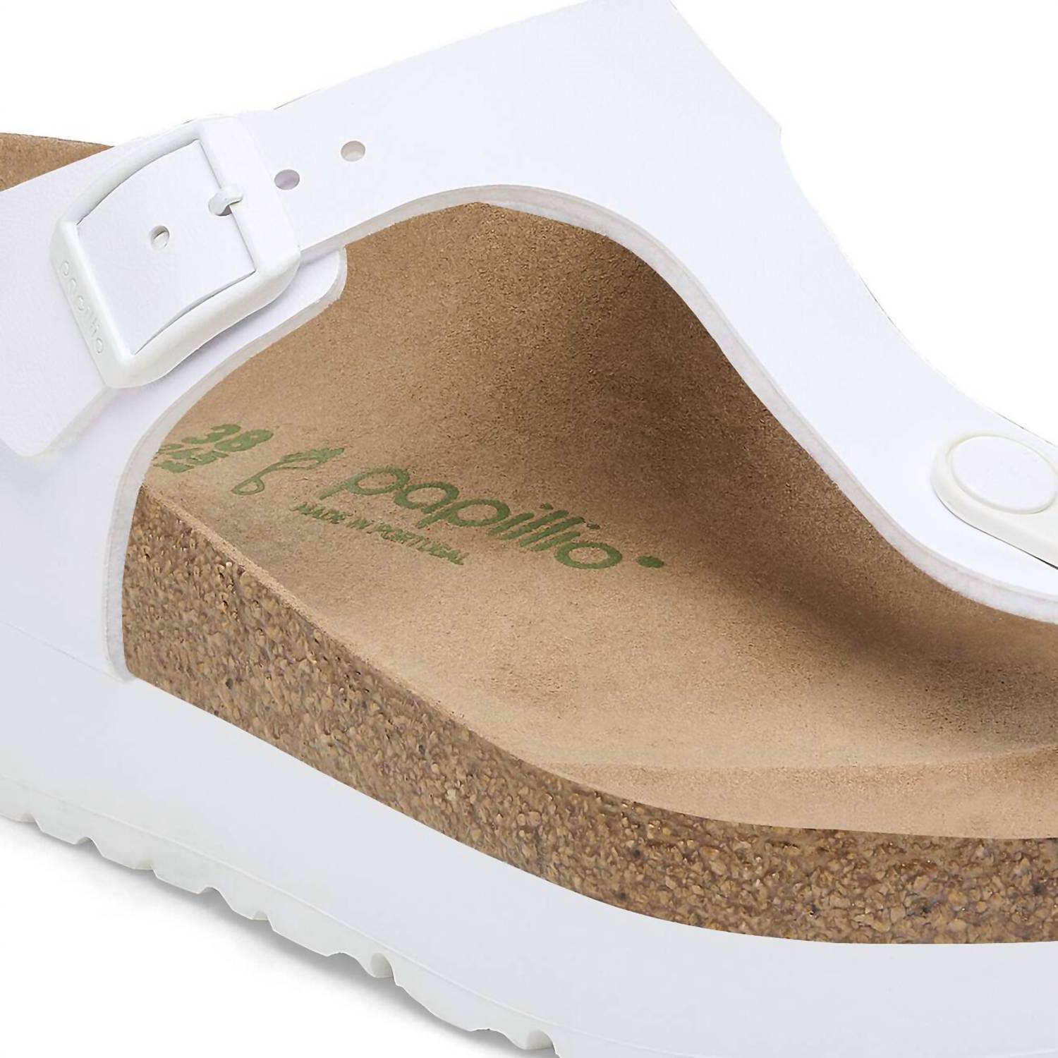 Women's Gizeh Pap Flex Platform Sandals In White