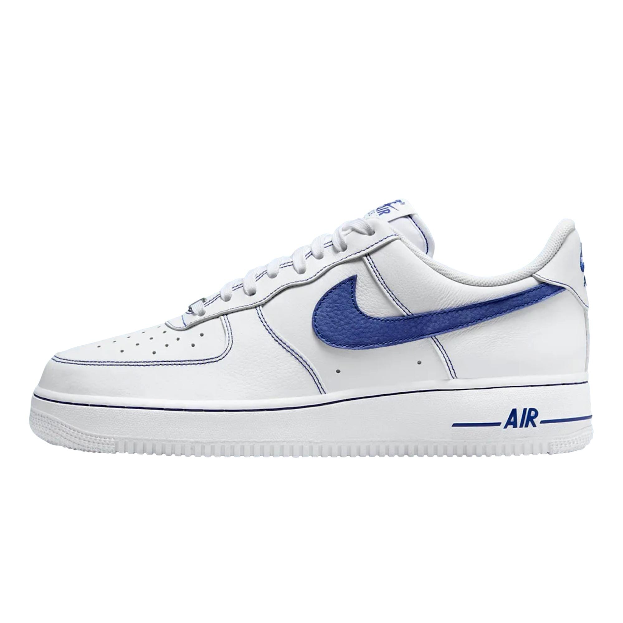 Men's Nike Air Force 1 '07 LV8 White / Deep Royal Blue HQ2037-100