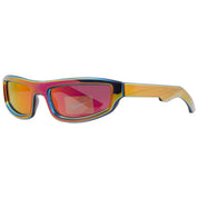 Nike Orange Multilayer Wrap Men's Sunglasses NIKE LUCENT FLASH EV24050 891 56