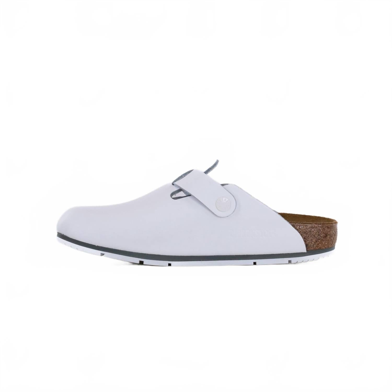 Women's Boston Pro Clogs In White