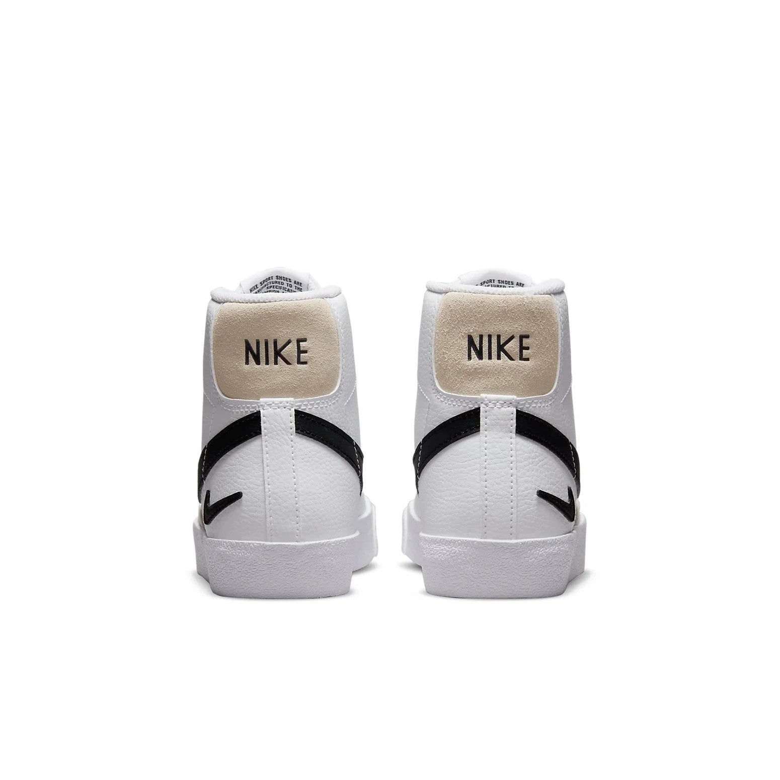 Nike Blazer Mid 'FM Pack GS' DR7893-100 Sneakers Kids US  White Leather Shoes