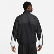 Men's Nike Starting 5 Basketball Jacket Black Long Sleeve Relaxed Fit SRT218