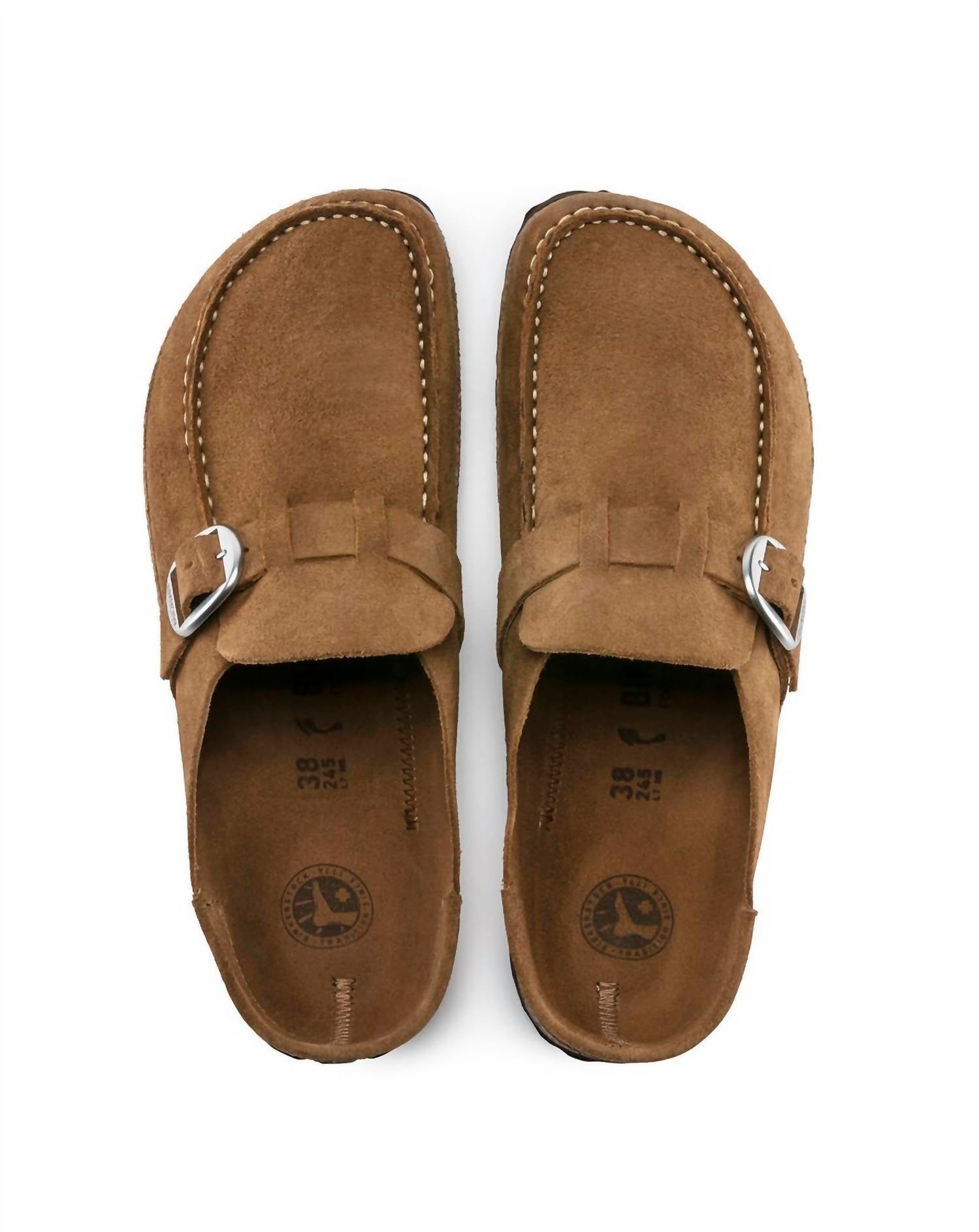 Women'S Buckley Suede Leather Sandal in Tea
