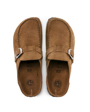 Women'S Buckley Suede Leather Sandal in Tea