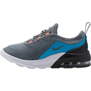 Kid'S Air Max Motion 2 Sneaker in Smoke Grey/Hyper Crimson-Black