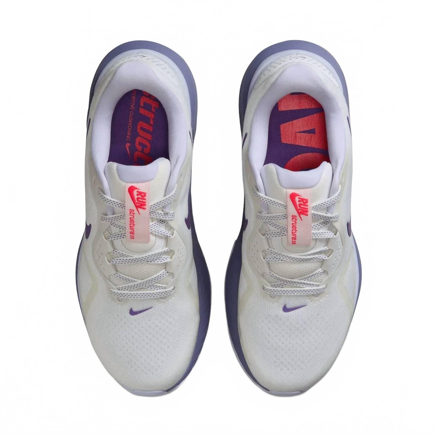 Women's Structure 26 Shoes In Summit White/wild Grape Amethyst Tint