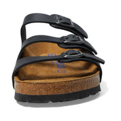 Women's Florida Oiled Leather Slide In Black