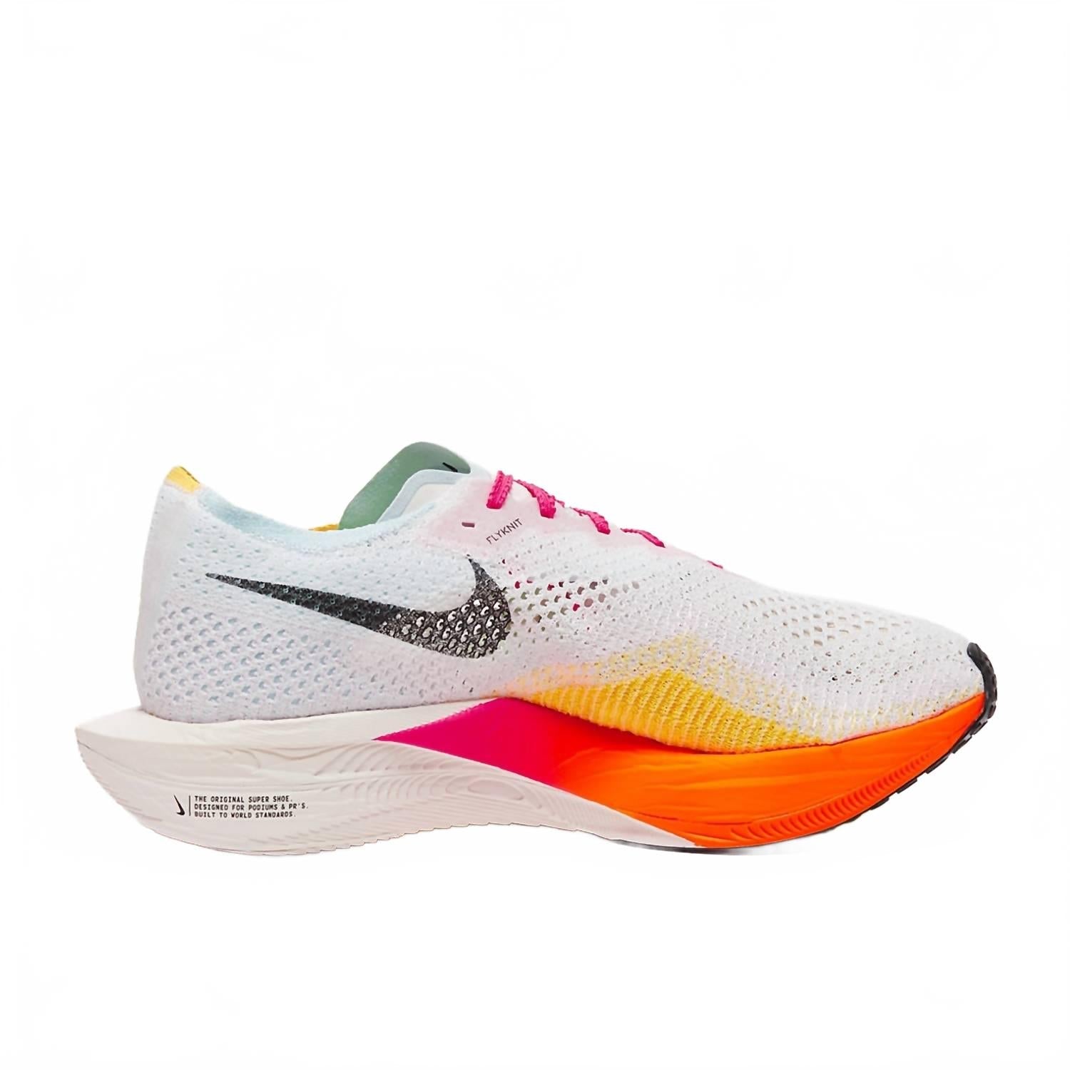 Men's Zoomx Vaporfly Next% 3 Running Shoes In Multicolorlack Volt