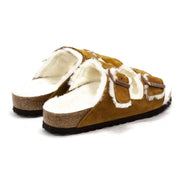 Men's Arizona Shearling Sandals In Mink