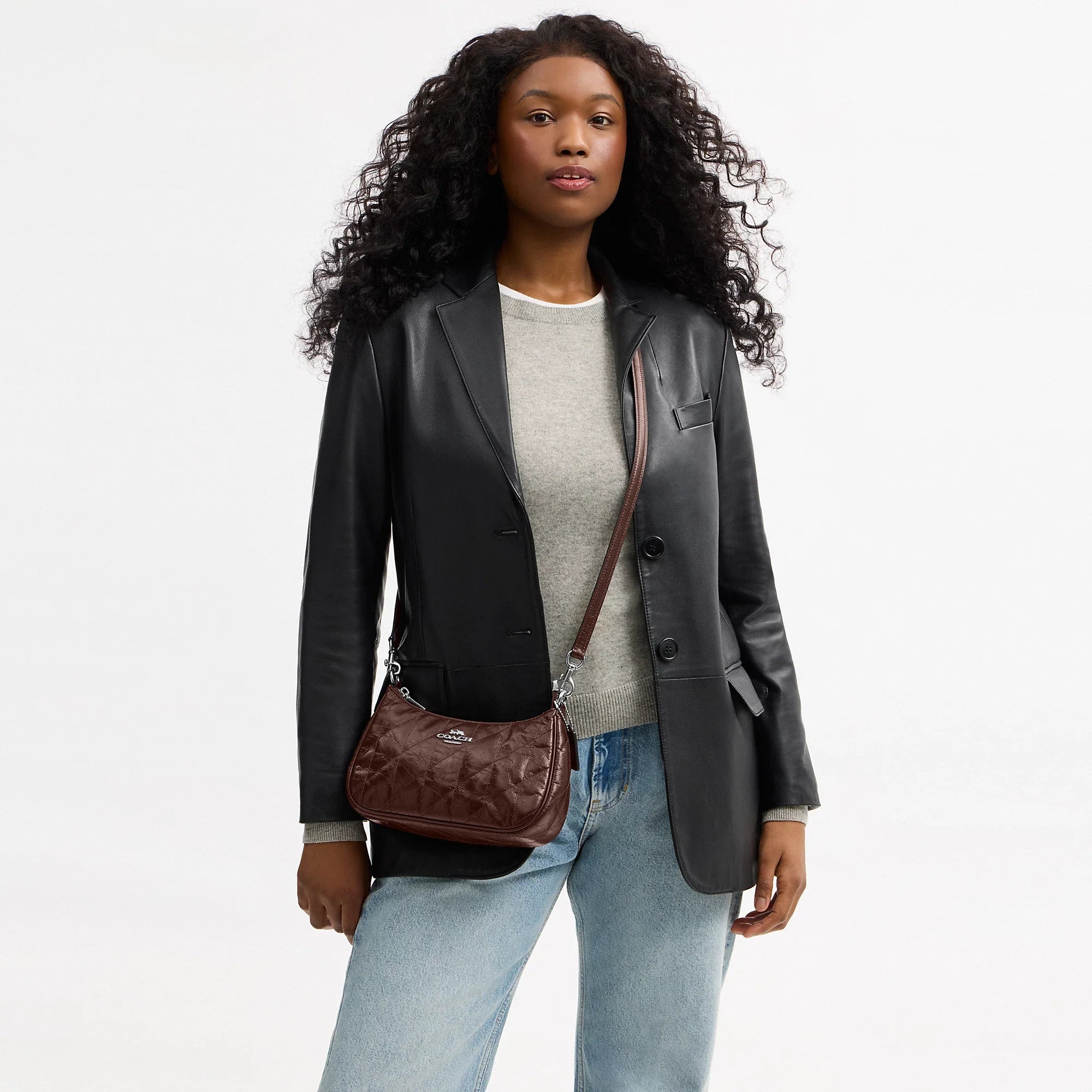 Coach Outlet Teri Shoulder Bag With Quilting