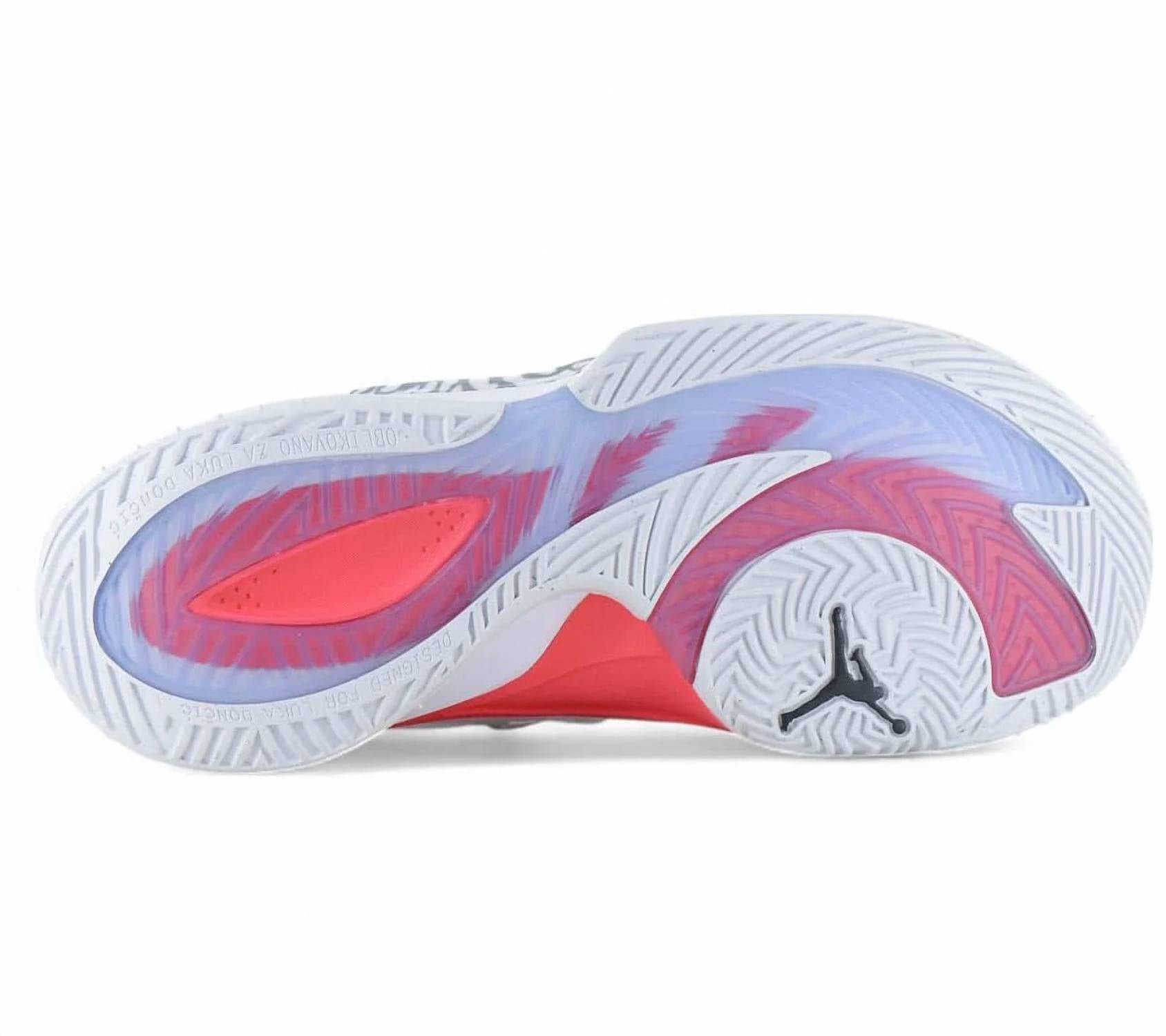Men's Luka 3 Shoe In White/black/red Orbit/metallic Gold