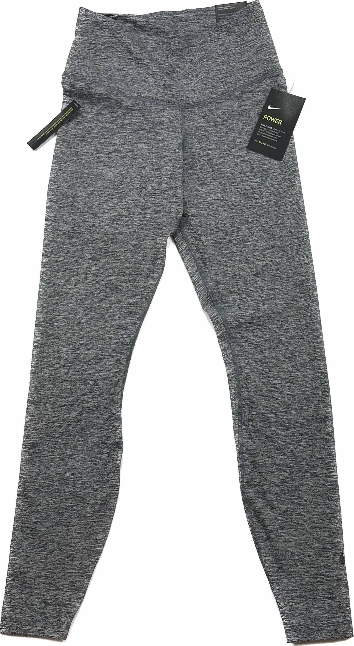 Women's Power Sculpt Victory Training Tights In Heathered Grey
