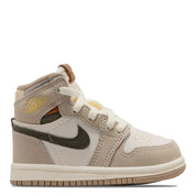 Air Jordan 1 Retro High OG - Khaki - Toddler Sneakers
