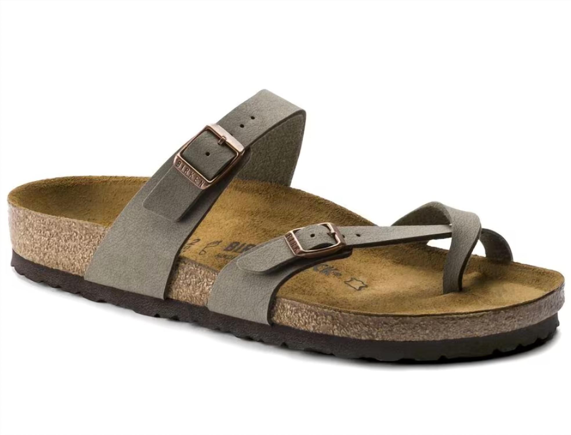 Women's Mayari Birkibuc Sandals In Stone
