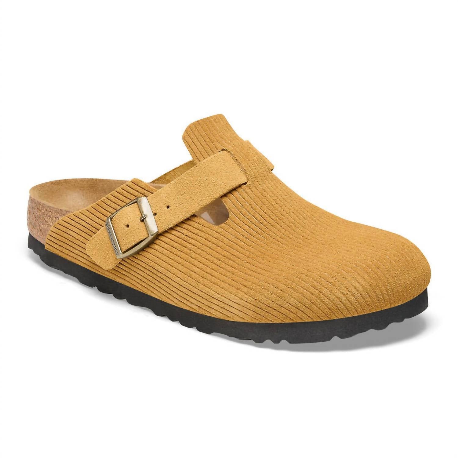 Women's Boston Cord Clog In Cork Brown