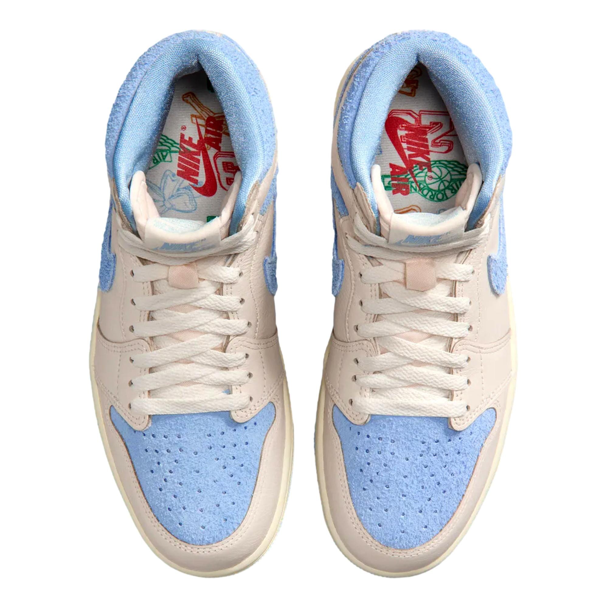 Nike Air Jordan 1 Retro Hi OG Pale Ivory / Psychic Blue  FD2596-102 Women's