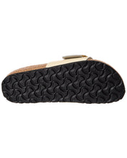 Birkenstock Madrid Big Buckle Natural Leather Patent Sandal