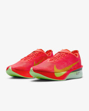 Men's Zoomx Vaporfly Next % 4 Road Racing Shoes In Bright Crimson/mint Foam/cave Purple/lime Blast