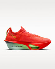 Women's Alphafly 3 Shoes In Bright Crimson/lime Blast/mint Foam/cave Purple
