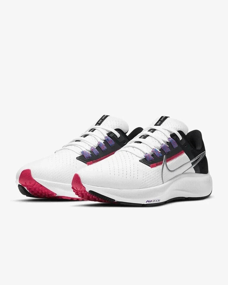 Women's Nike Air Zoom Pegas38 CW7358-101 Sneaker White Running Shoes HAM447