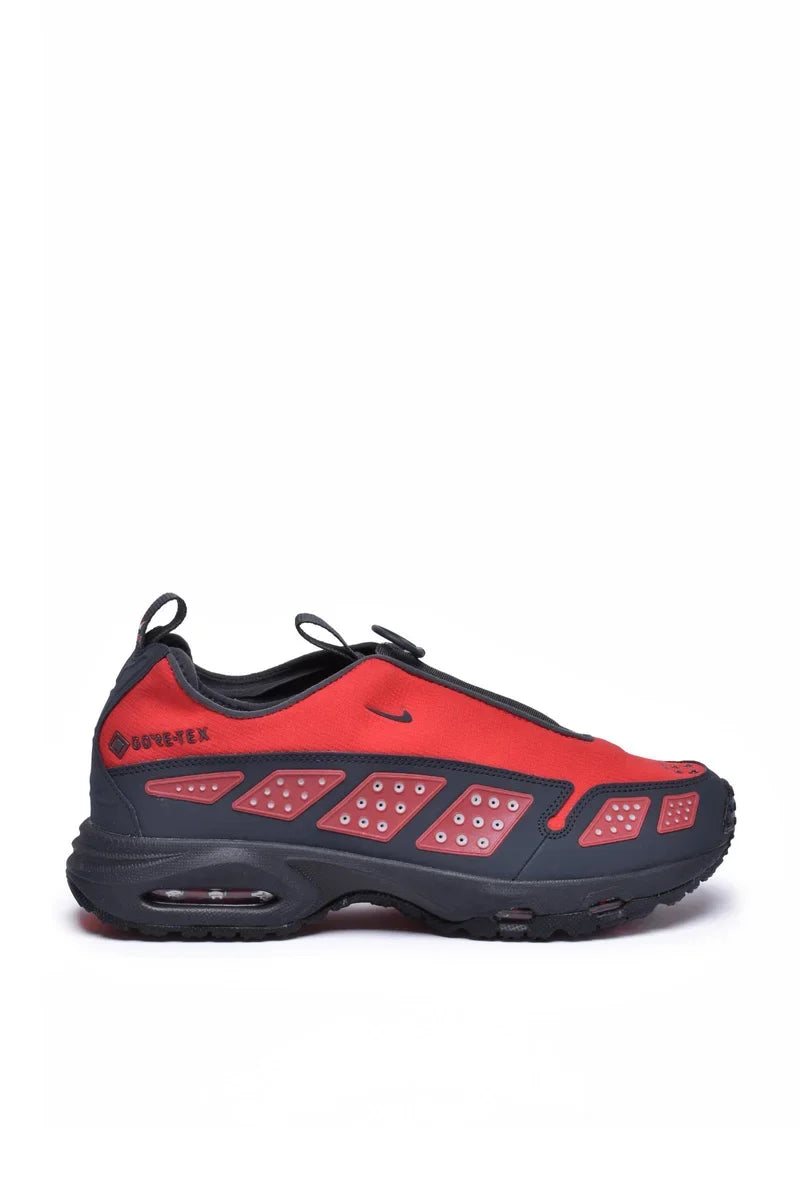 Black/Red Other Fibers Rubber Women's Sneakers