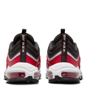 Youth Nike Air Max SE FB3245- Sneakers Black Red Lifestyle Shoes HTAT46