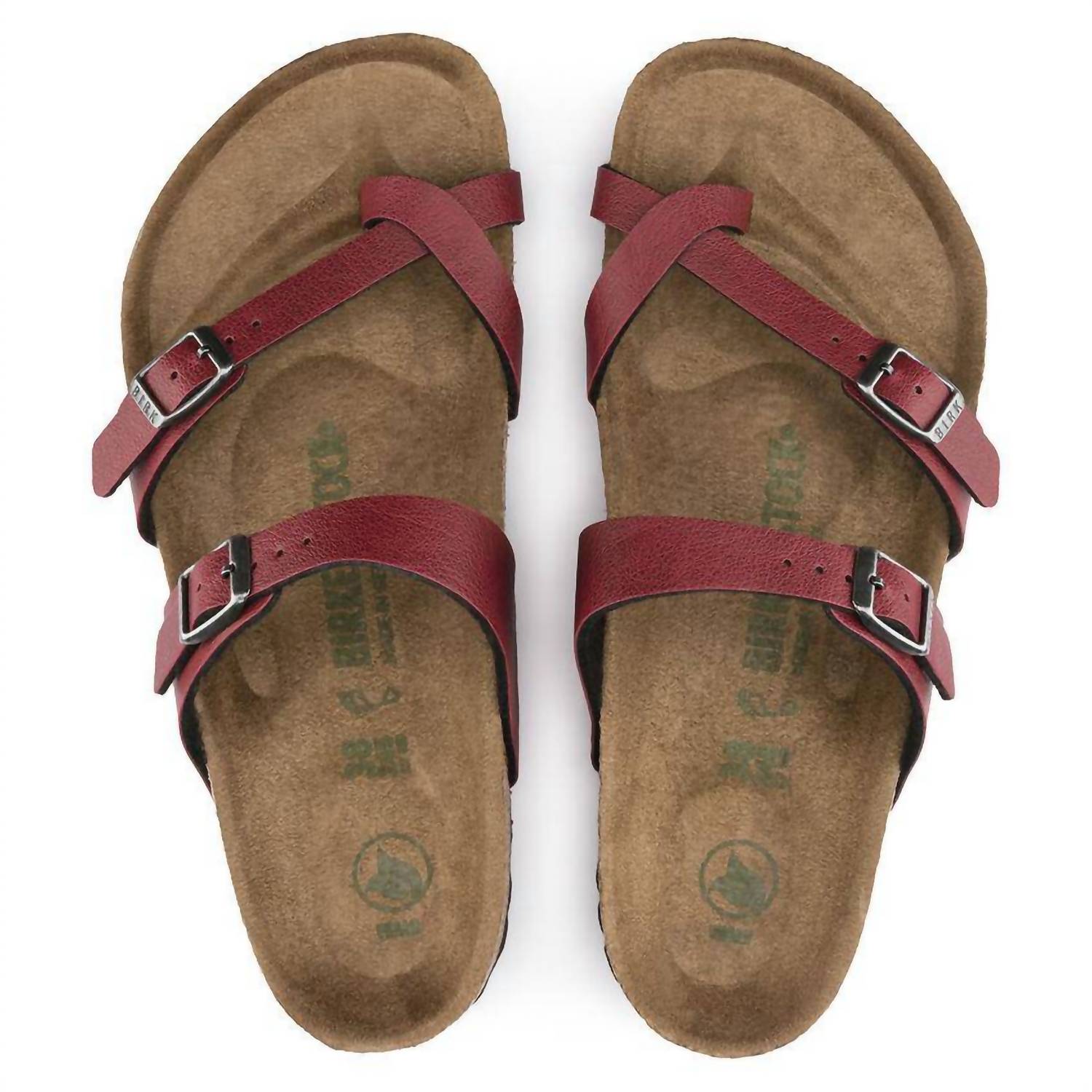 Women's Mayari Vegan Pull Up Sandal In Bordeaux