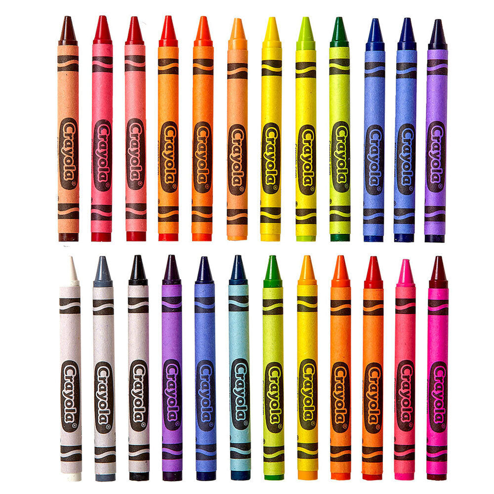 24pc Crayola Crayon Tuck Box 3+