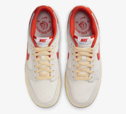 Men's Nike Dunk Low 'Athletic Department' FJ5429-133 Sneaker Gray Red Casual Shoes