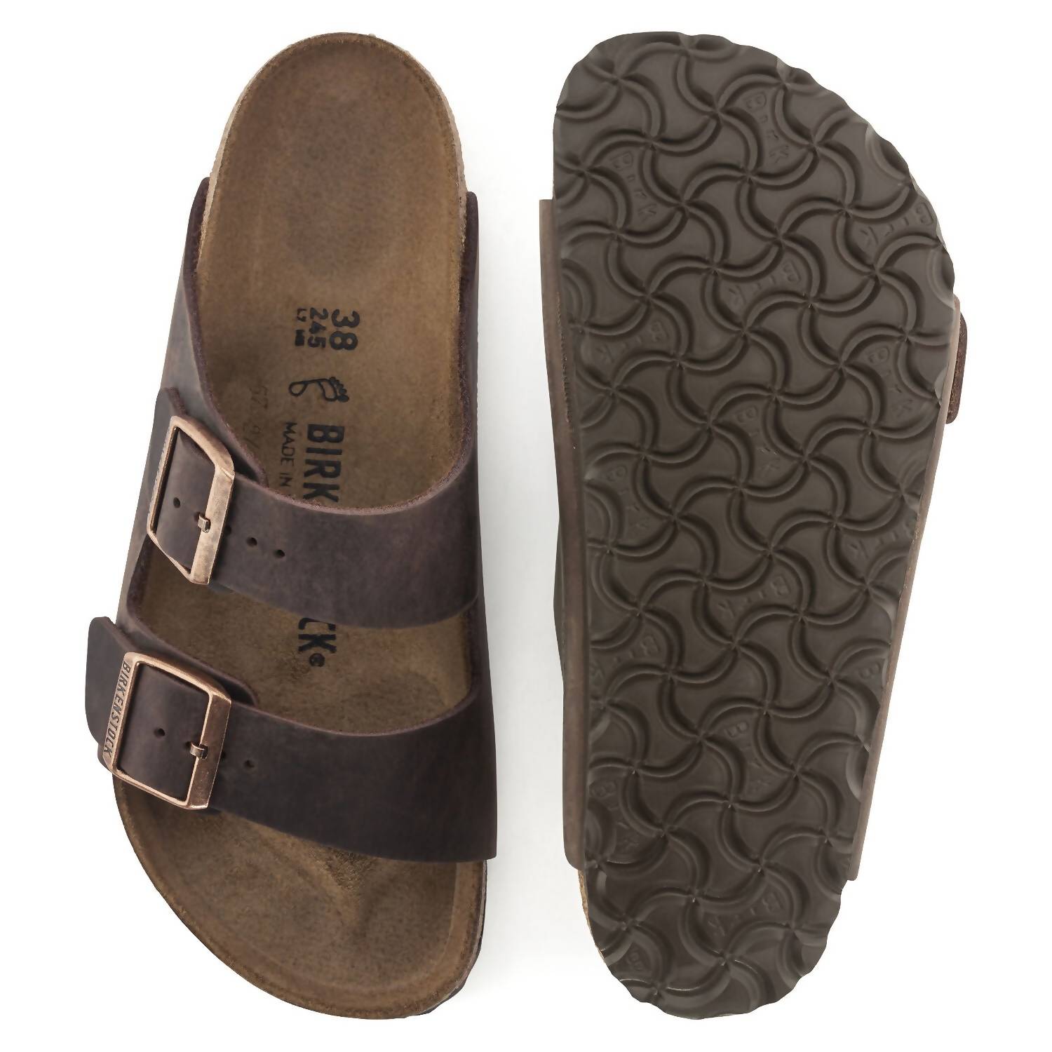Women's Arizona Soft Footbed Sandal In Brown