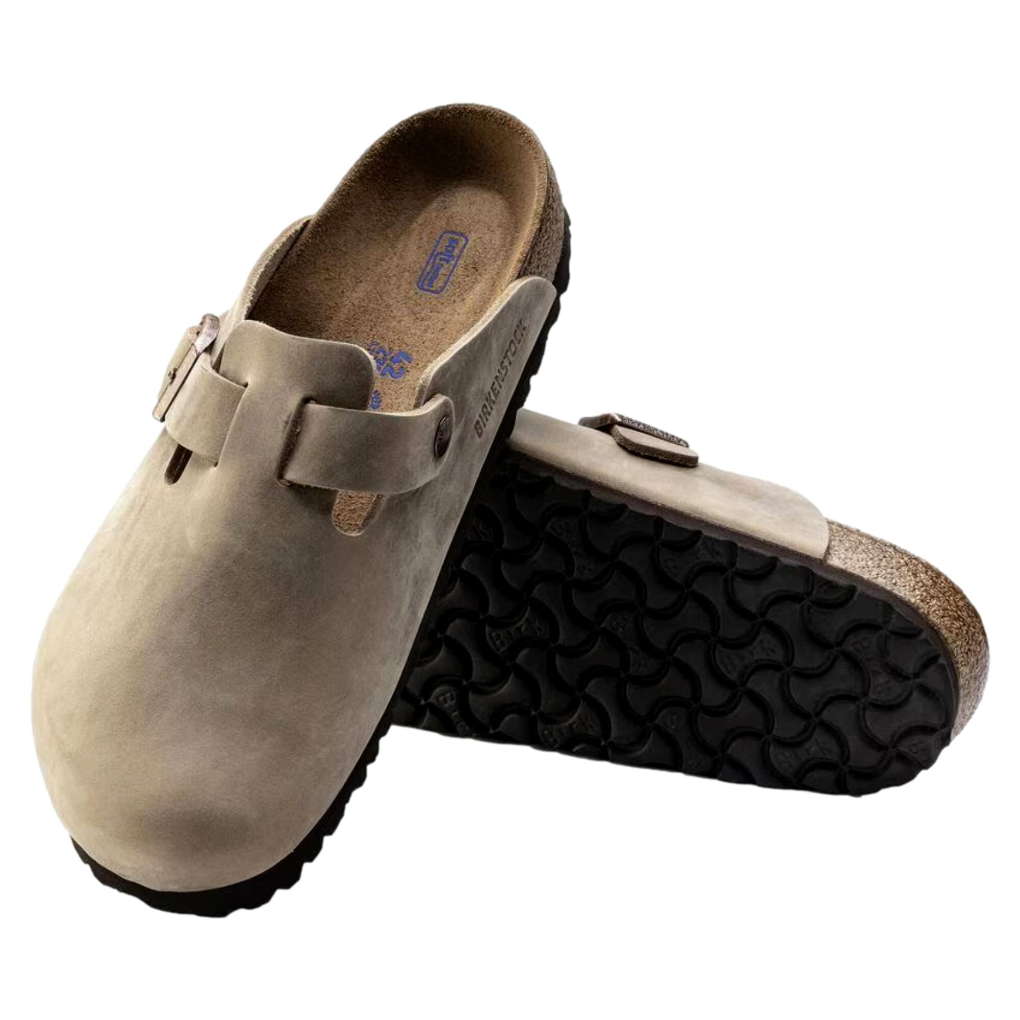 Birkenstock Boston BS Tobacco Brown  1018147 Men's