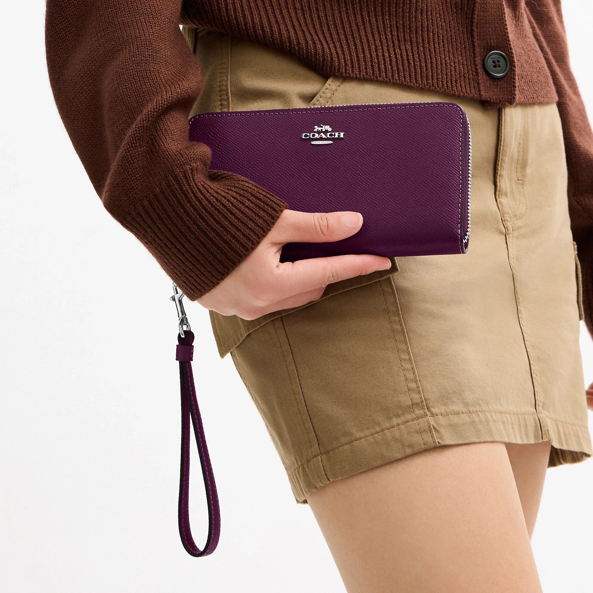 Coach Outlet Long Zip Around Wallet