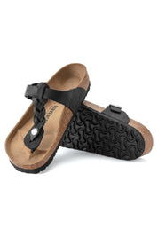 Women's Gizeh Braided Sandal In Black
