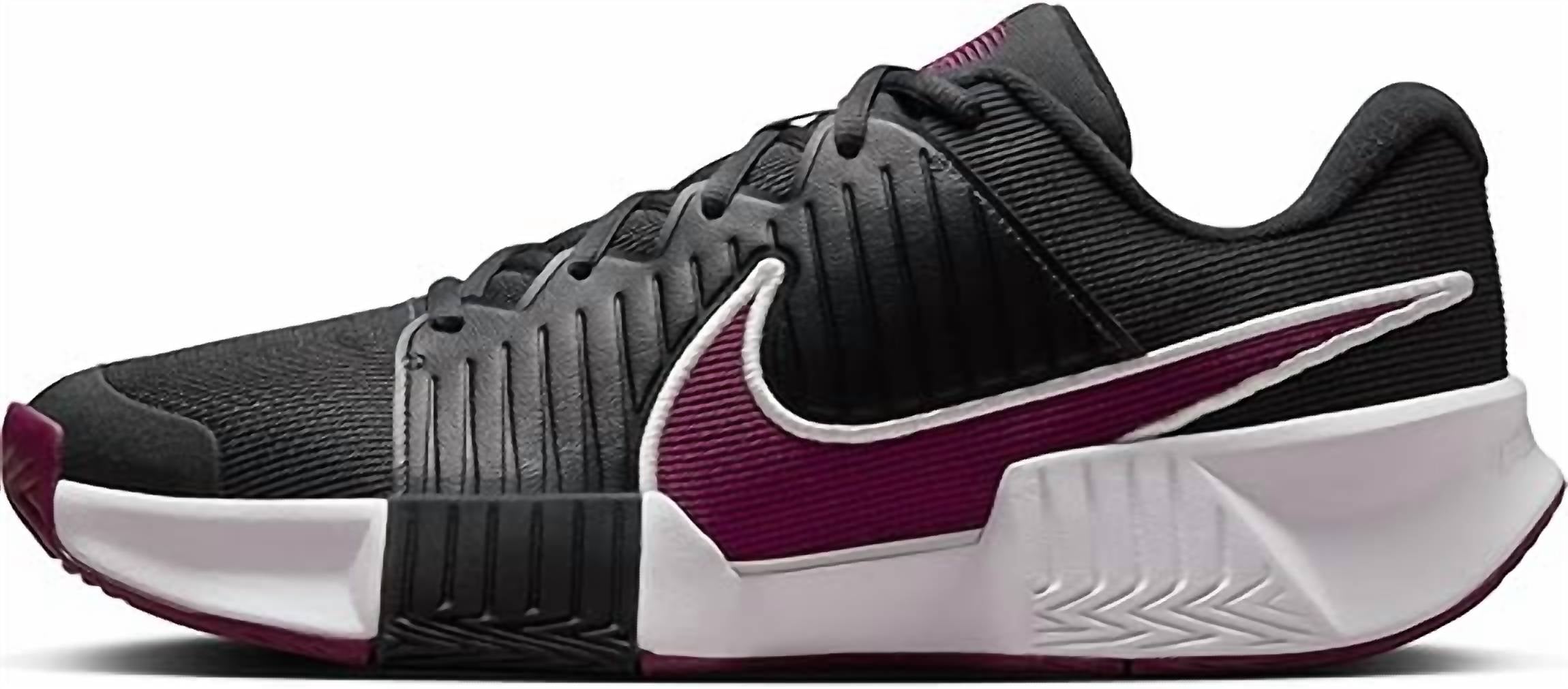 Men's Zoom Gp Challenge Pro Hc Shoes In Dark Smoke Grey/sangria
